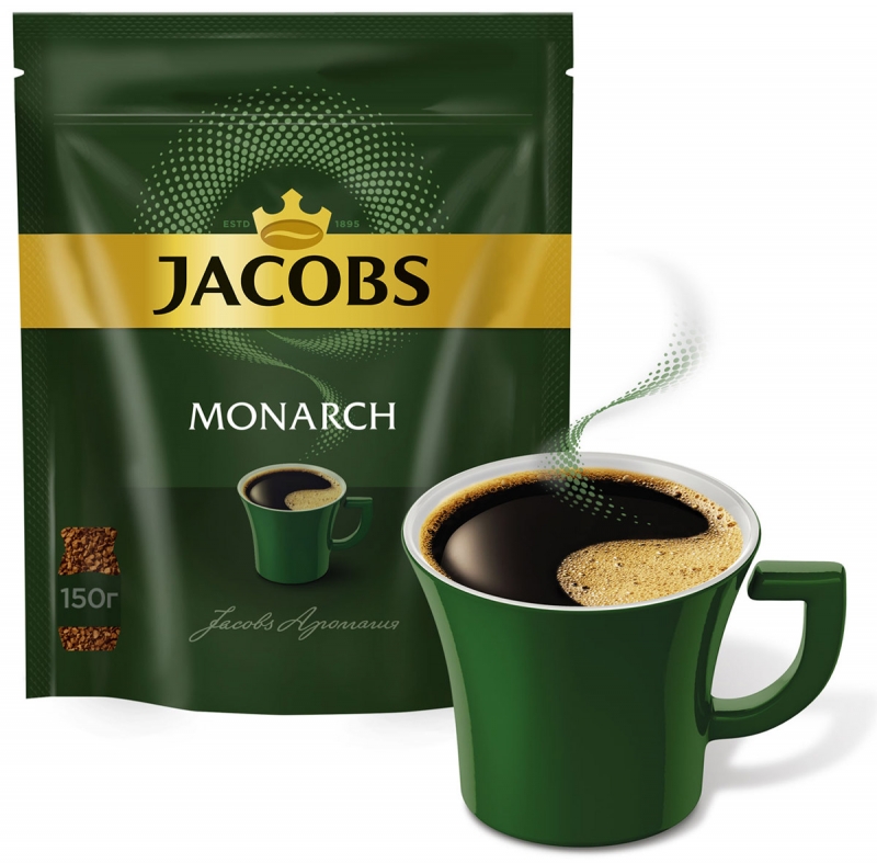Кофе якобс монарх 150гр м/у